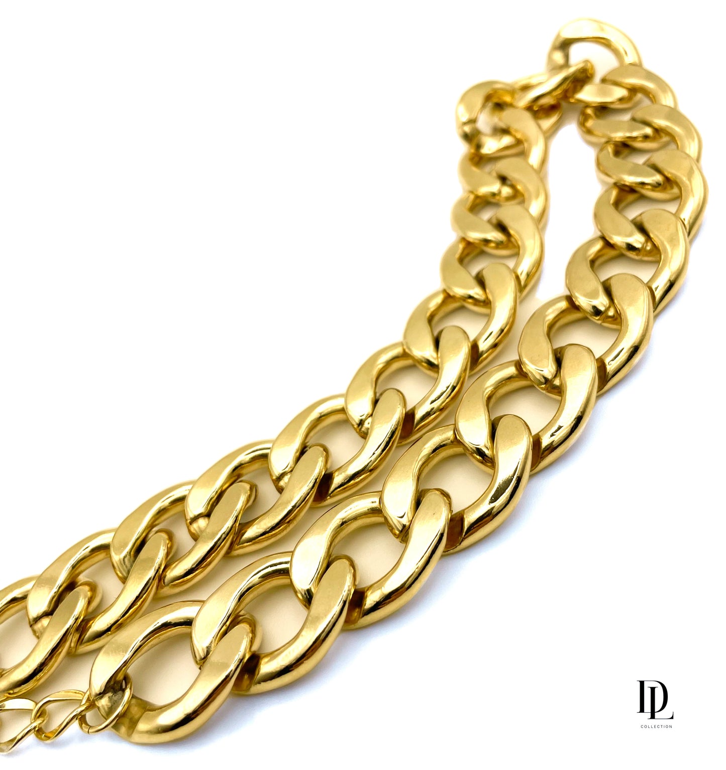 Cleopatra 18K Gold-filled Mega Chain Bracelet