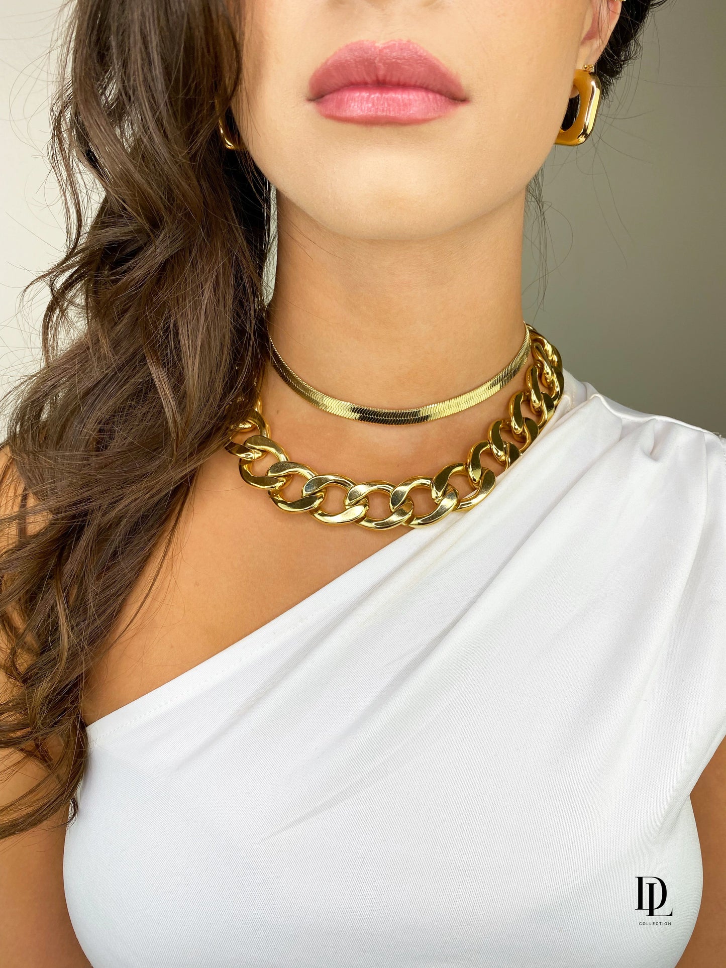 Cleopatra 18K Gold-filled Mega Choker