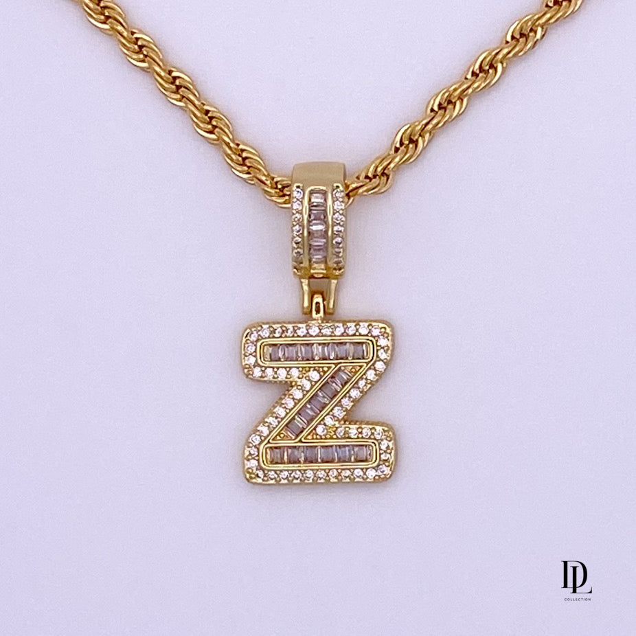 My Power Letter 18K Gold Filled Necklace