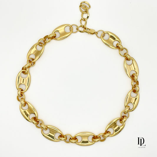 Galia 18K Gold Filled Mega Choker / Necklace