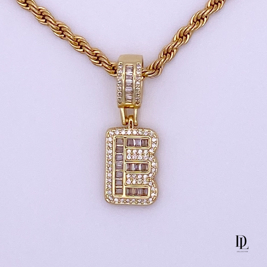 My Power Letter 18K Gold Filled Necklace