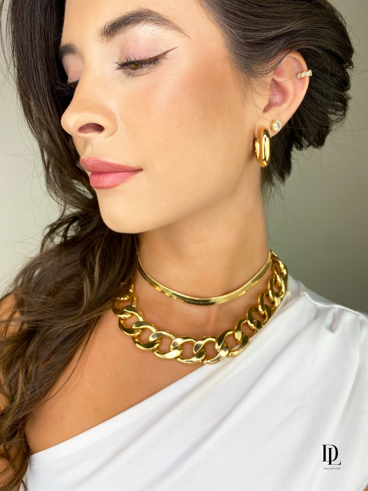 Cleopatra 18K Gold-filled Mega Choker