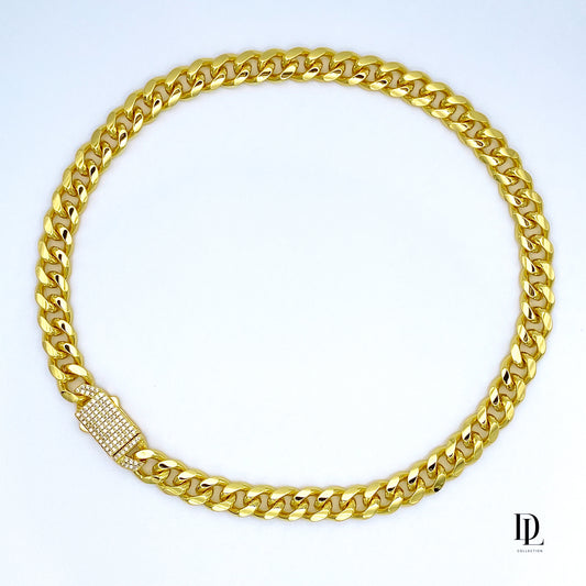 Nefertiti 18K Goldfilled Chain Necklace